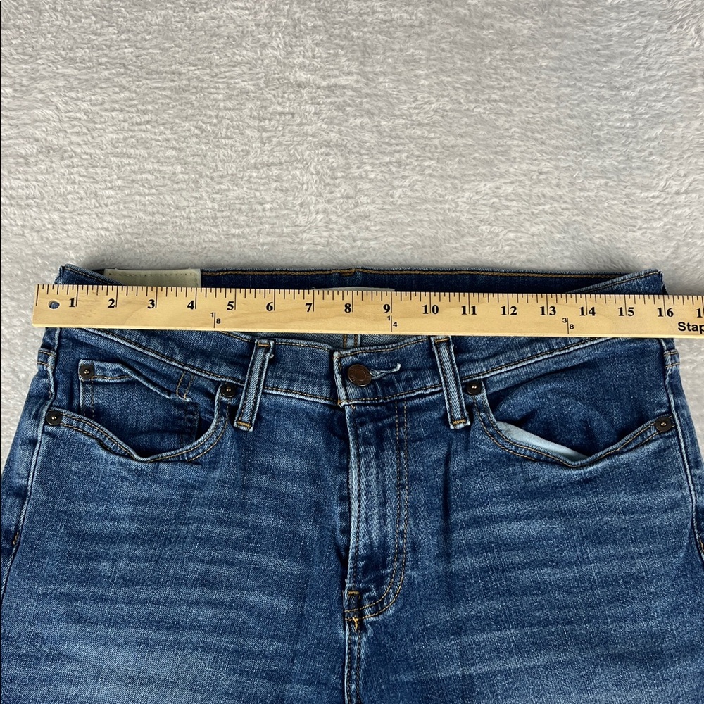 Abercrombie & Fitch Slim Straight 31/30 Classic Blue Men's Jeans - Picture 4 of 11